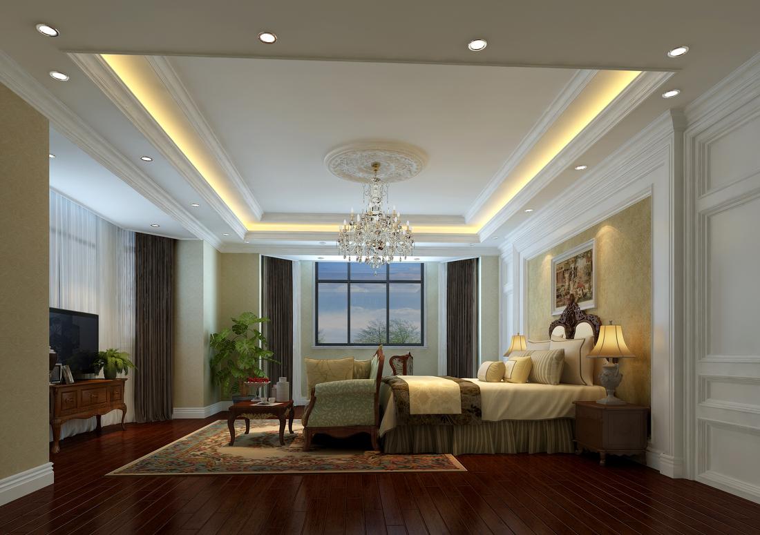 
欧式法式新中式别墅设计作品王文泉109 -3