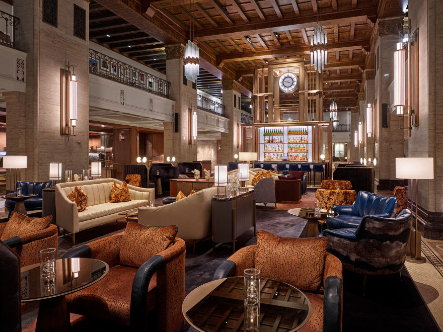 多伦多费尔蒙皇家约克酒店室内设计丨加拿大多伦多丨Rockwell Group-4