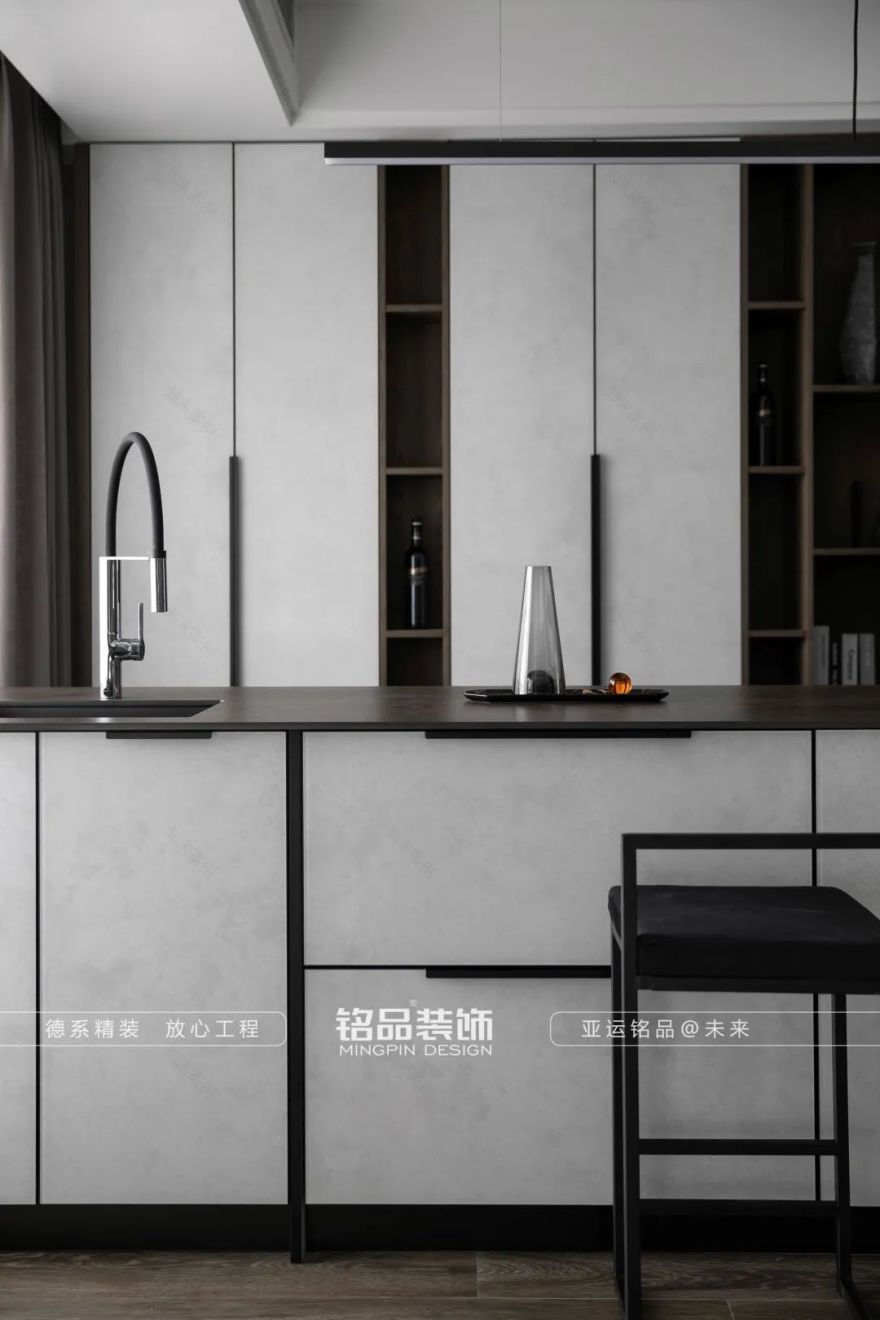 工业风家居典范 · 深灰岩值之美丨中国杭州丨铭品装饰-27