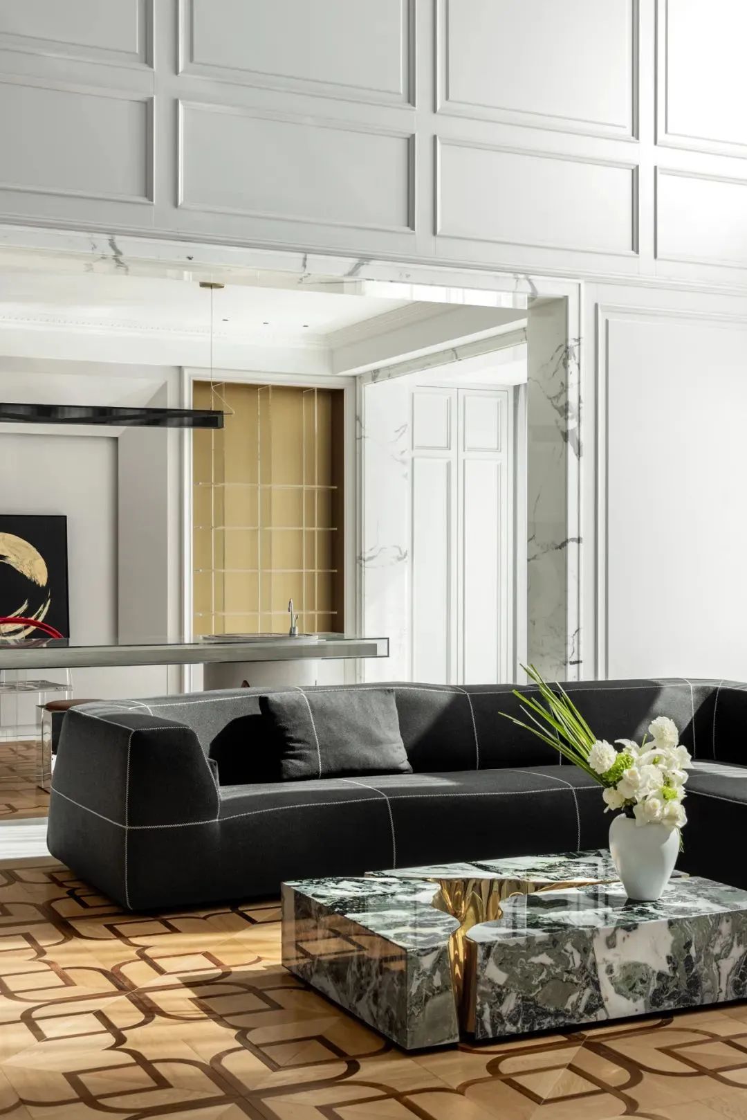 现代法式华居丨中国北京丨清美空间设计-37