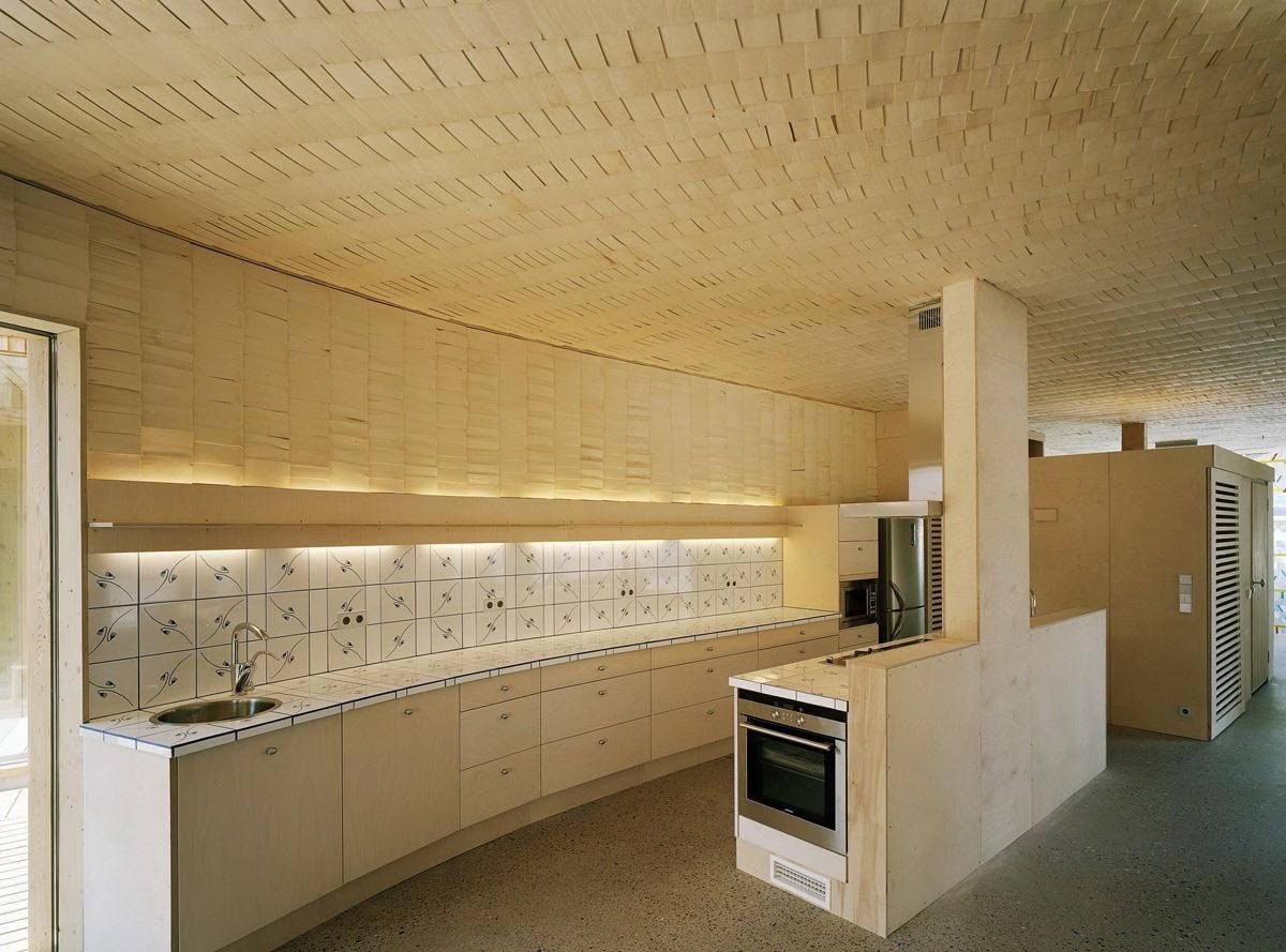 芬兰螺旋形住宅——独特空间与光照处理-9