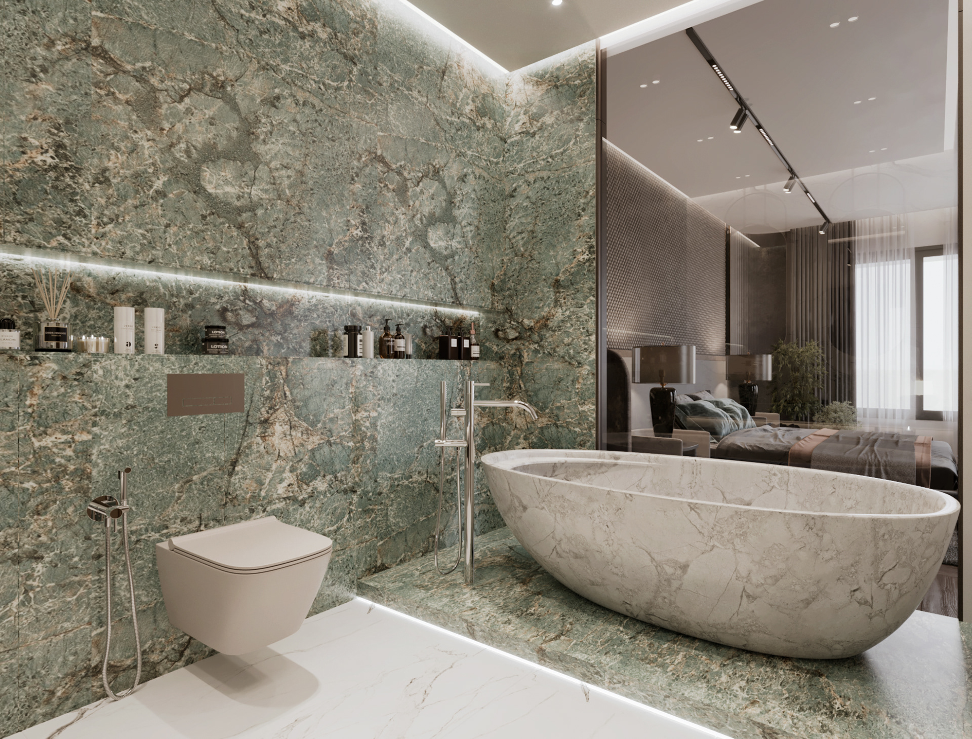 主卧室丨突尼斯丨Anamorph agency-9