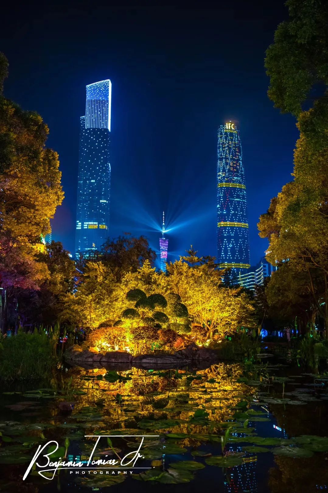 广州东塔(周大福金融中心)丨中国广州丨泰国P Landscape,普邦设计-11