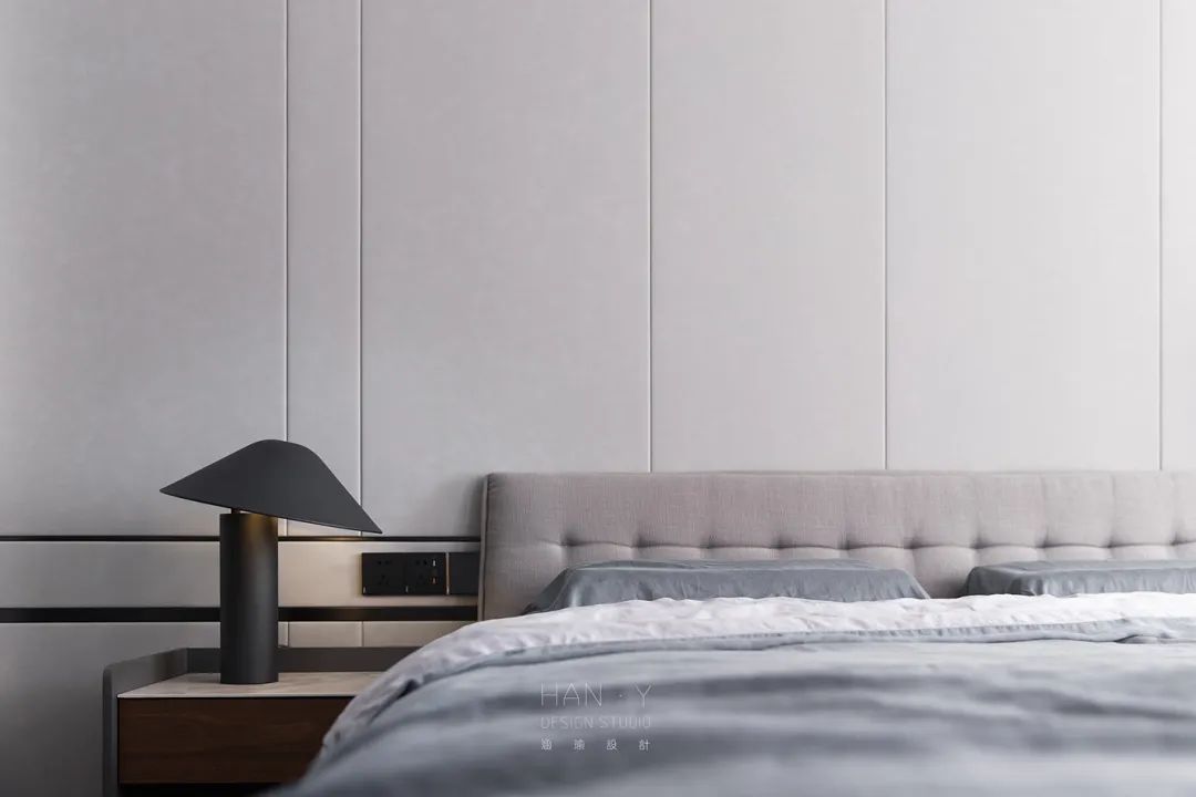 高级黑灰木元素，打造 100 平简约温馨家-37