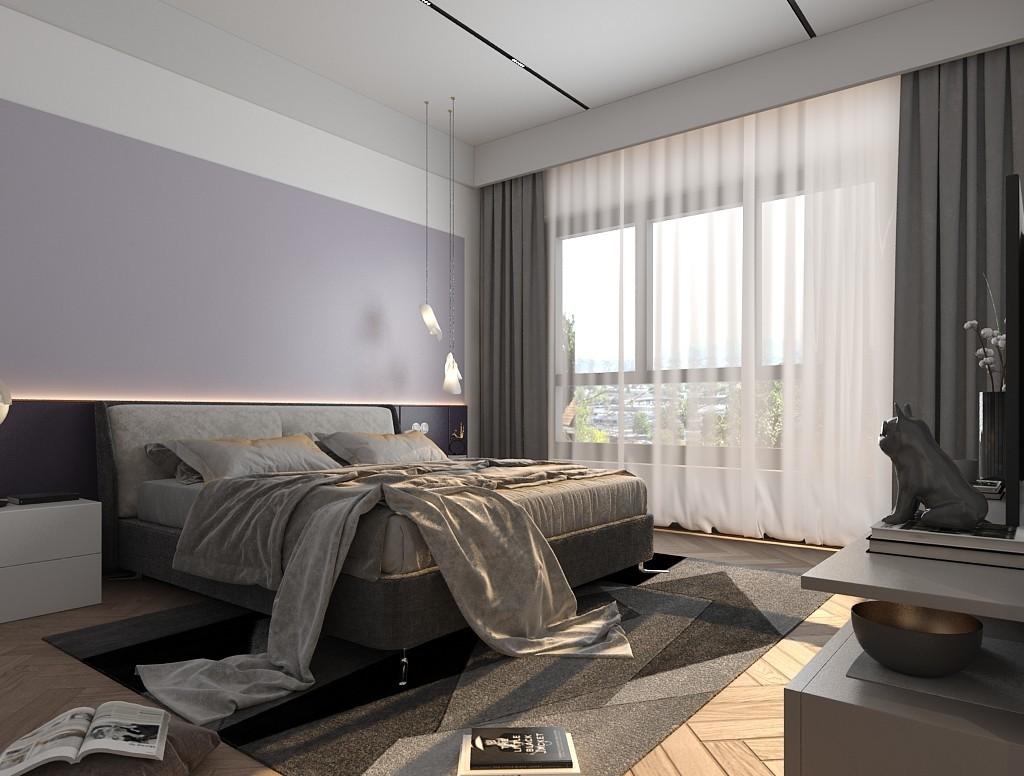 现代黑白灰家居，打造浪漫生活空间-22