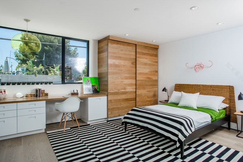 洛杉矶现代木质家居,诠释斯堪的纳维亚式设计-27