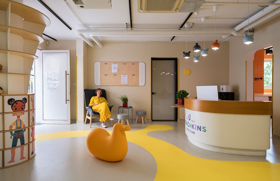 摩纳哥Munchkins儿童俱乐部设计丨CheburDesign-25