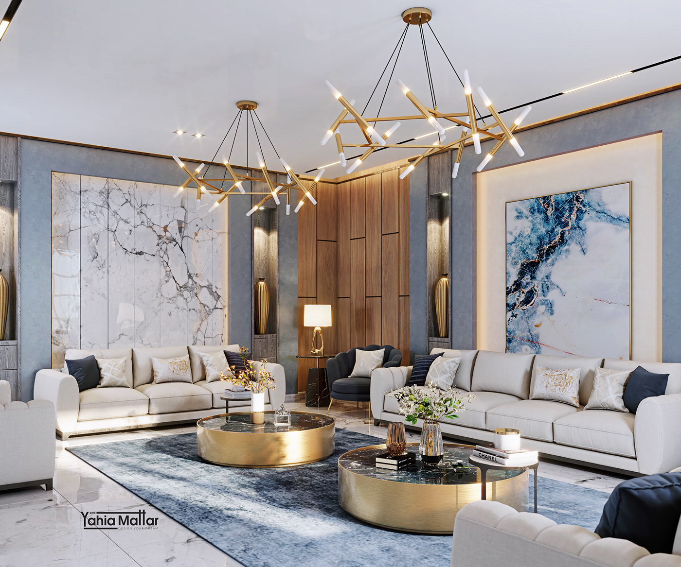 living and dining room design in ksa-1