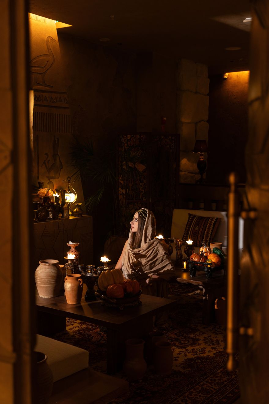 古埃及文化主题 SPA 空间设计丨中国福州丨潜木设计-3