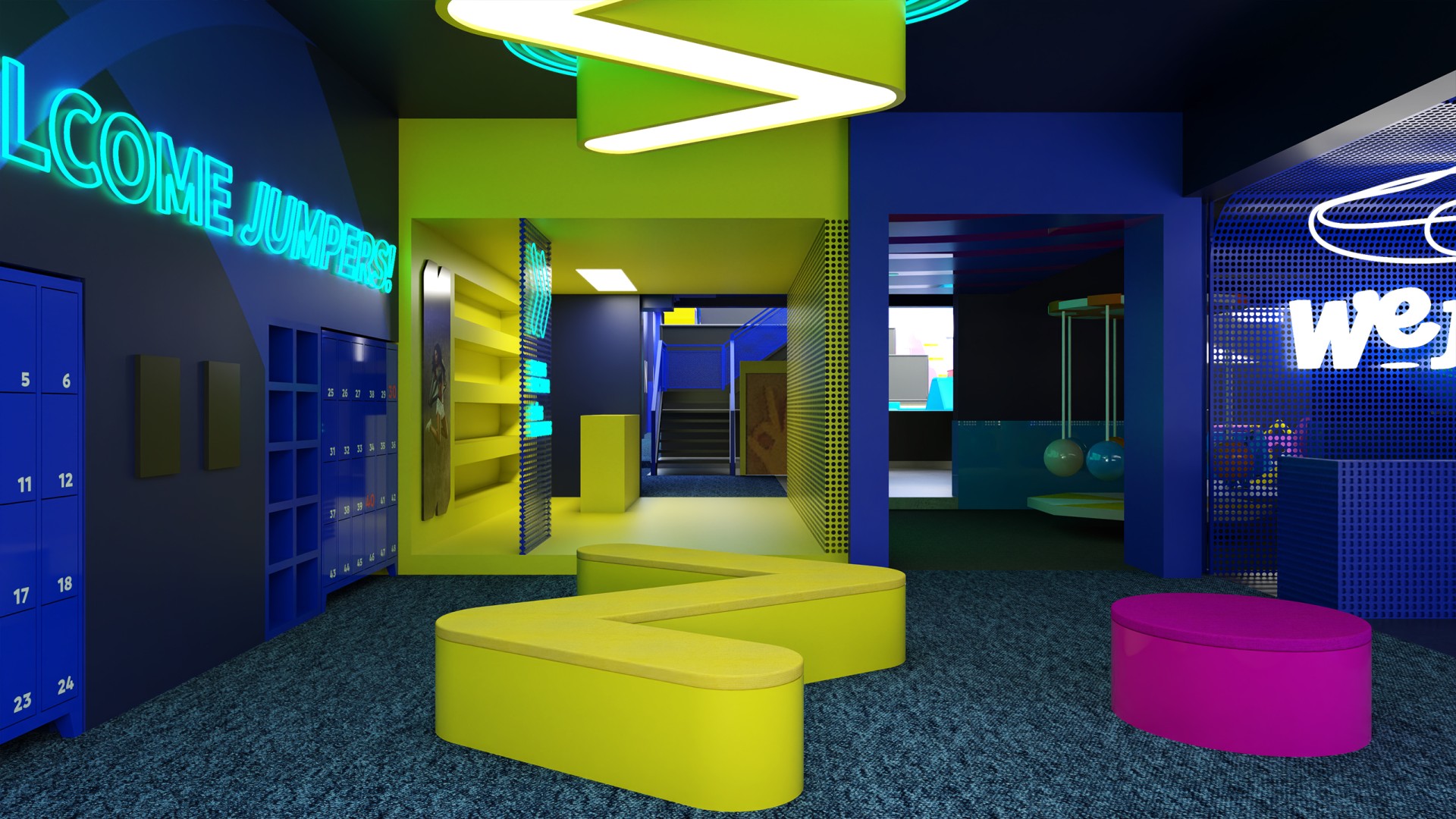 We Jump 蹦床公园丨阿根廷拉普拉塔-8