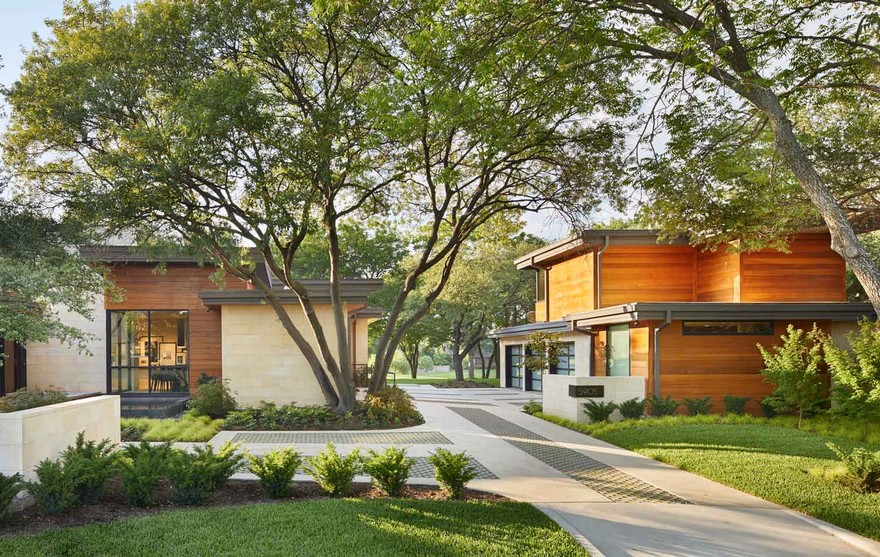 达拉斯弯树住宅 | 自然与设计的完美结合-9