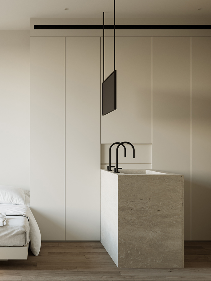 120㎡ 纯净极简的家-16