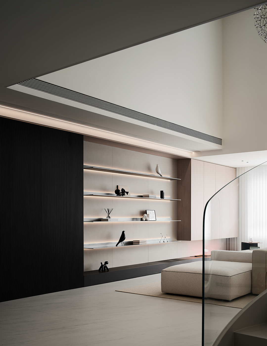 连云港同科汇丰国际 270㎡住宅丨中国连云港丨刘柱设计事务所-18