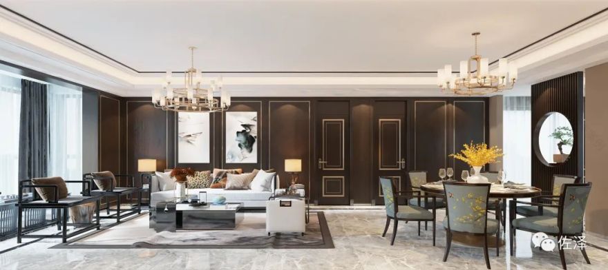 首开融侨首融府 160㎡现代简约风,洪启成团队打造安静生活空间-69