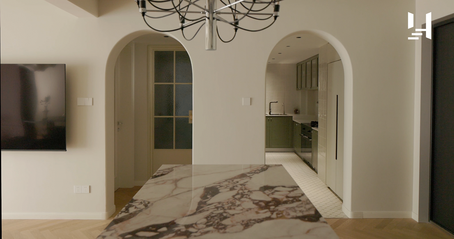 研己实景 · 113㎡法式家的新玩法丨中国芜湖丨研己设计-30