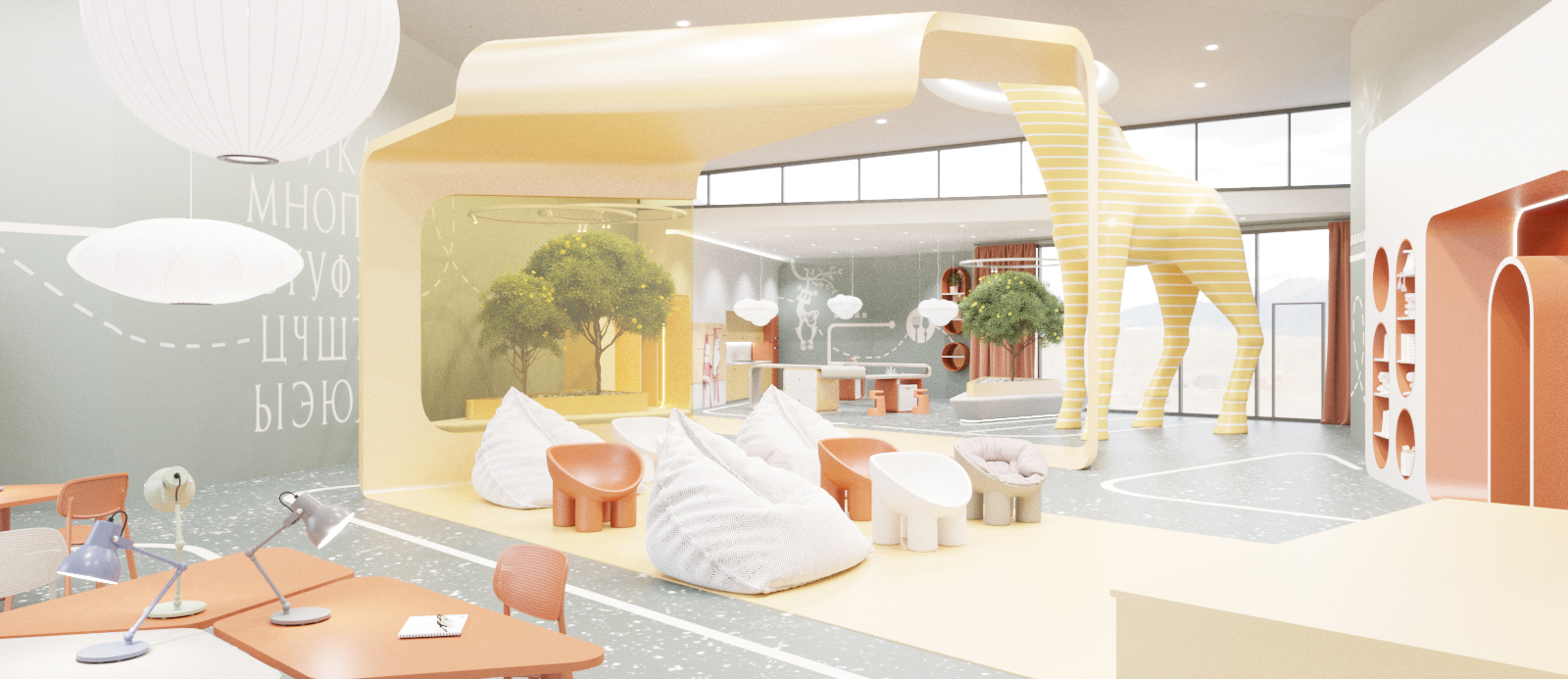 孤儿院的交流空间丨KAPITANOVA KSENIA-7