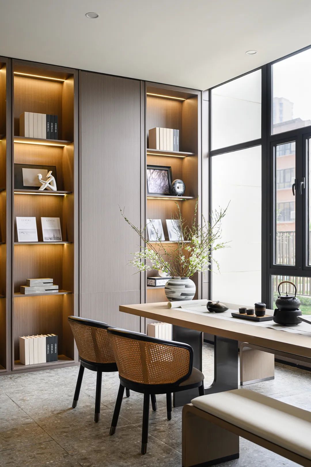 武汉龙湖天玺架空层丨中国武汉丨上海华帛室内设计有限公司-24