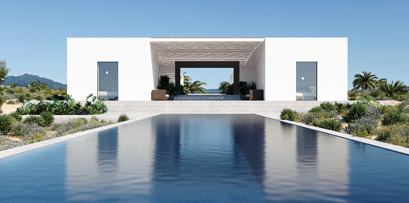 希腊 Paros 岛上的现代海景别墅-6