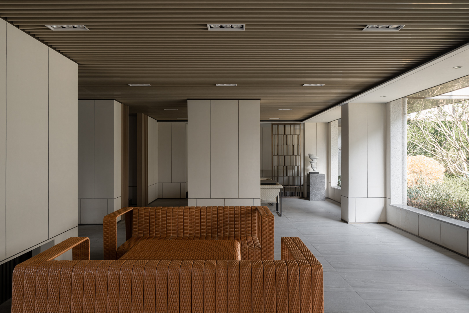 浙江台州中天望江府架空层丨中国台州丨回声营造-17