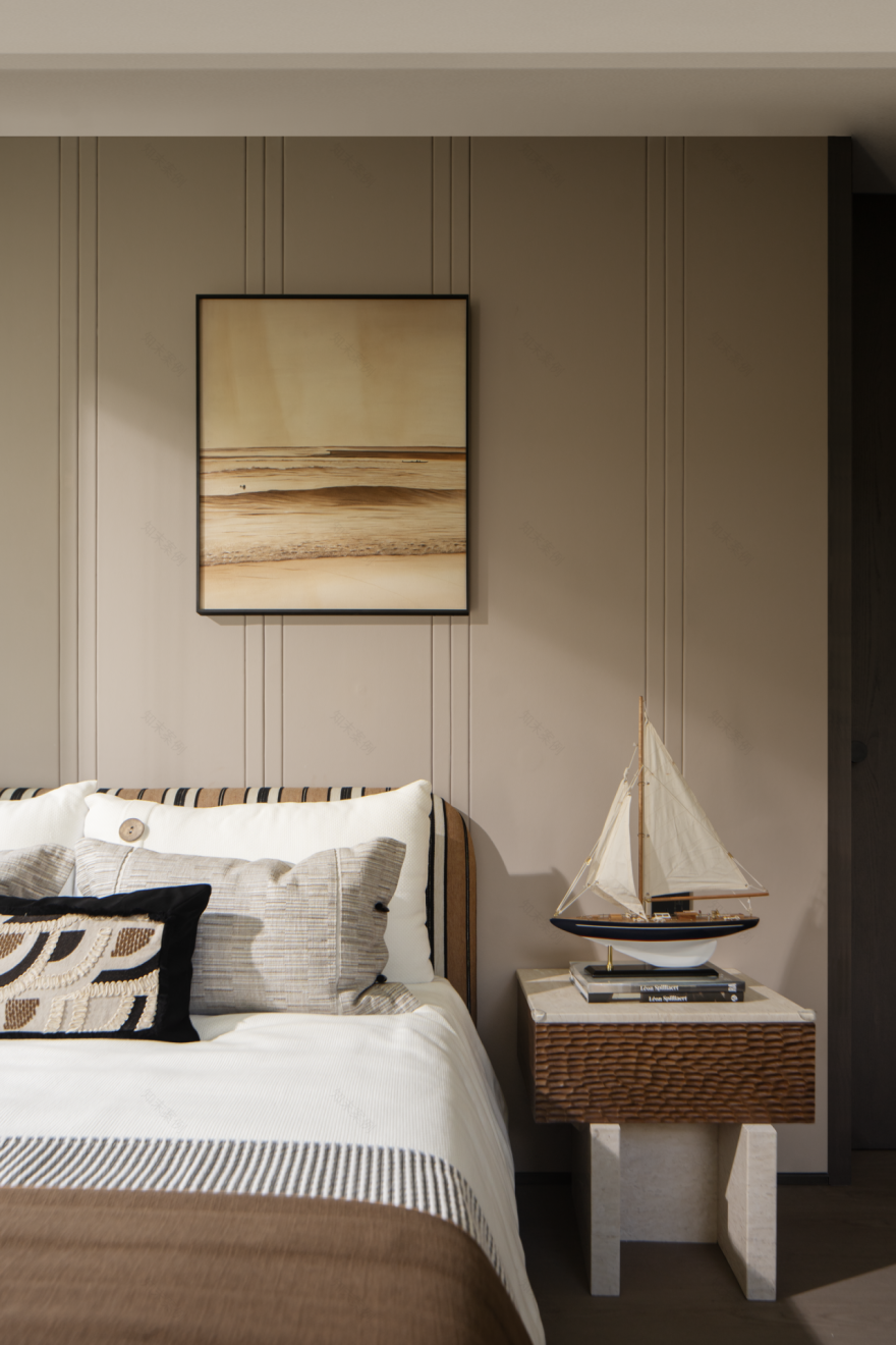 华润置地·三亚观岚二期143㎡,130㎡,110㎡样板间丨中国三亚丨精装设计矩阵纵横,软装设计北京靳朝晖设计-38