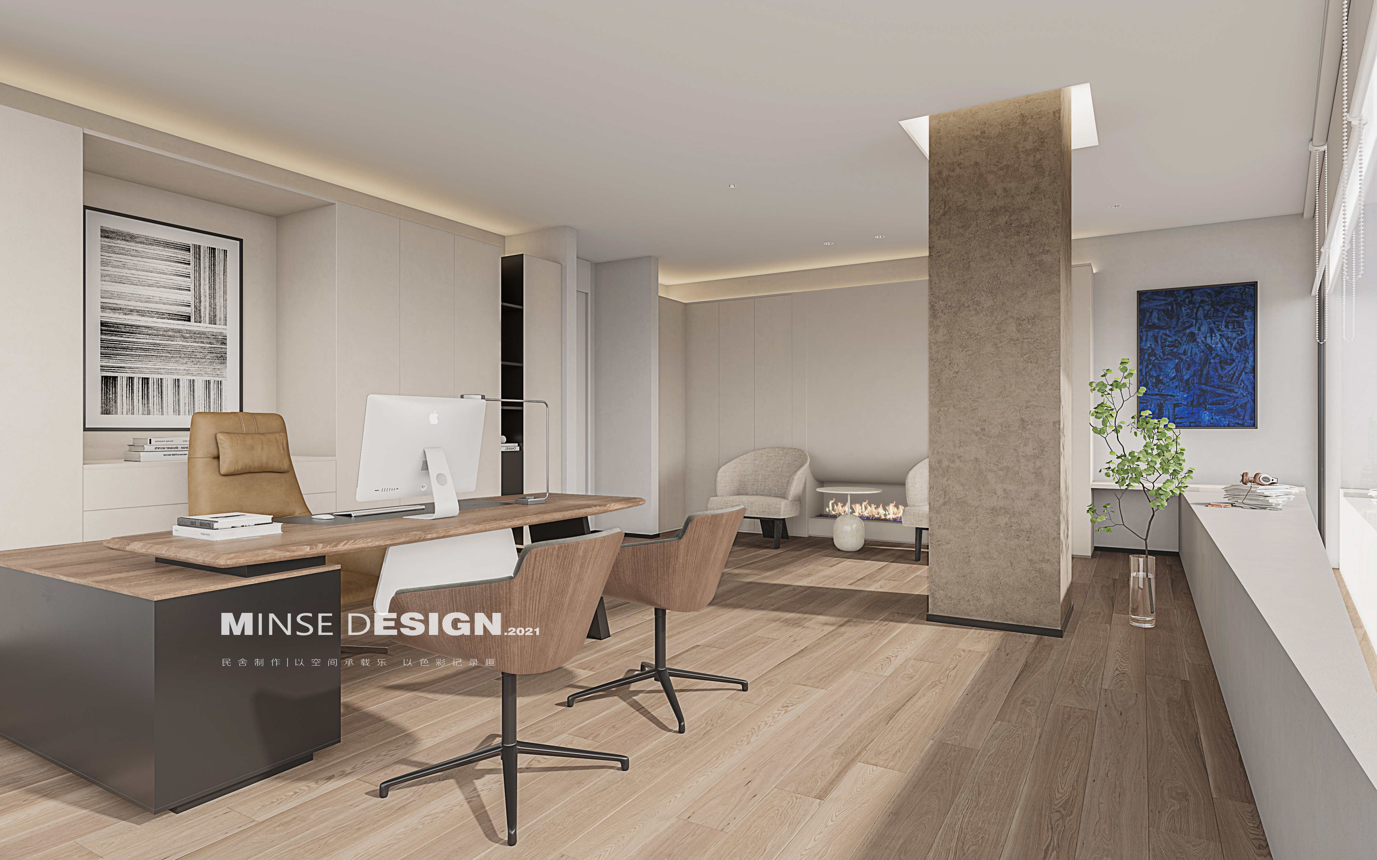 杭州上城区办公空间设计丨中国杭州丨杭州民舍制作室内设计工作室-31