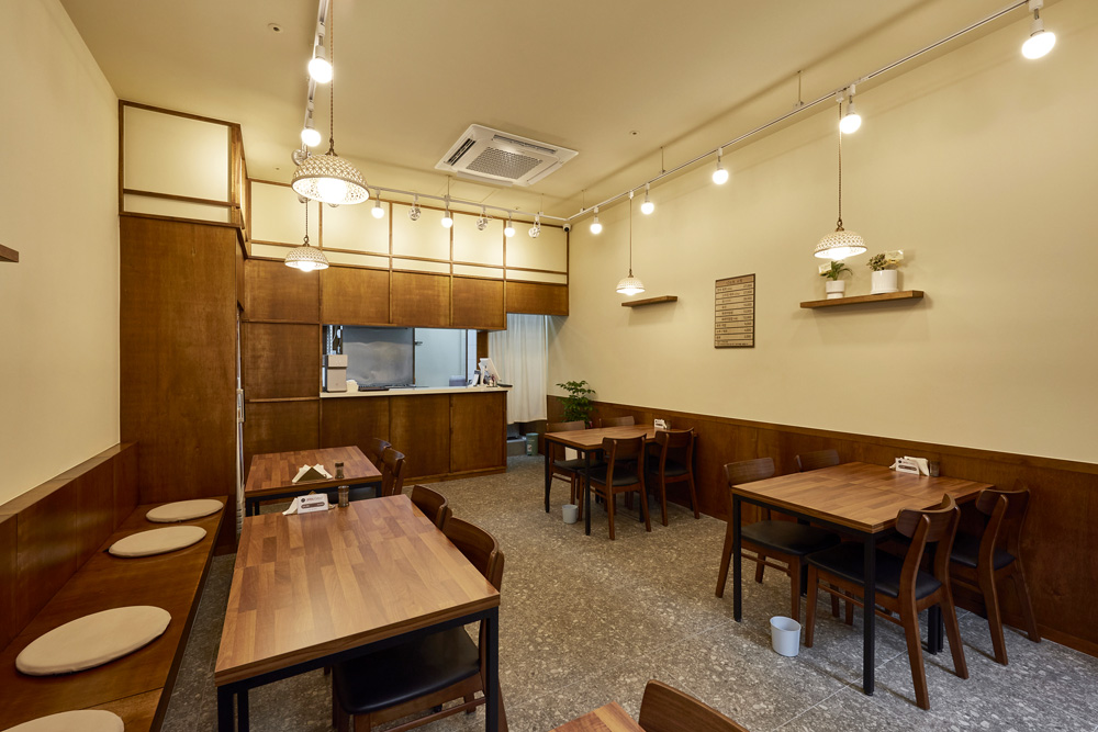 简约清新韩式餐厅设计-6