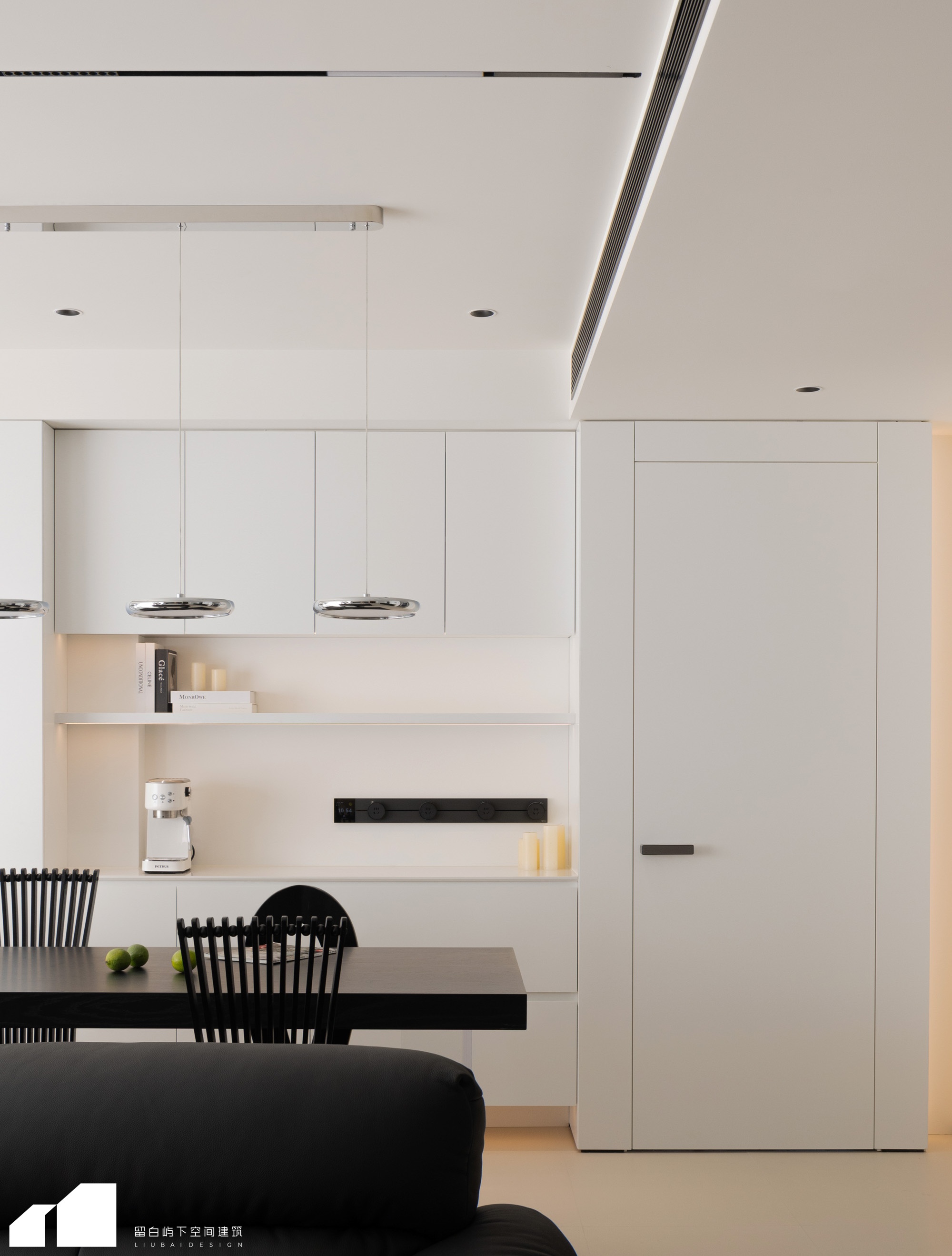 山而，干净纯粹的极简之家，流动的空间艺术丨留白屿下空间建筑-6