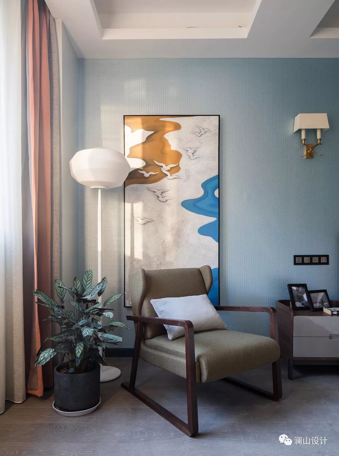 地下室华丽变身,蓝色魔力营造梦幻空间-30