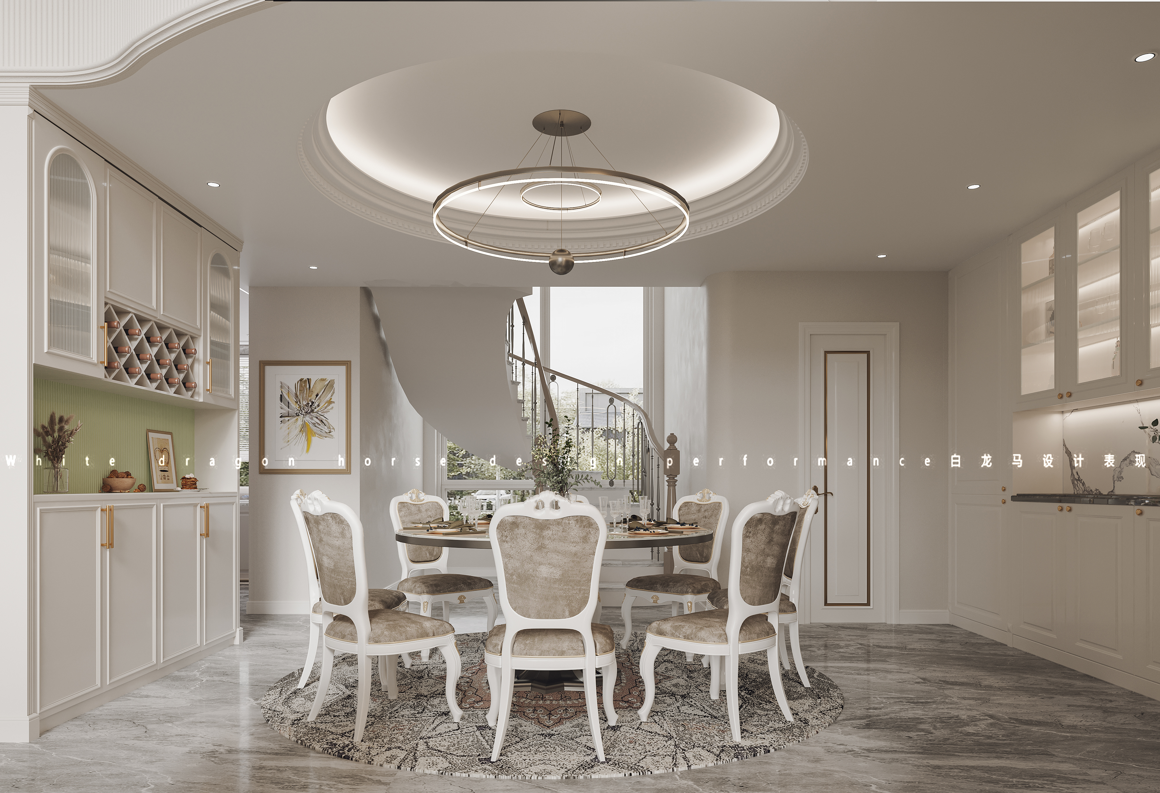 法式风格·白龙马效果图-16