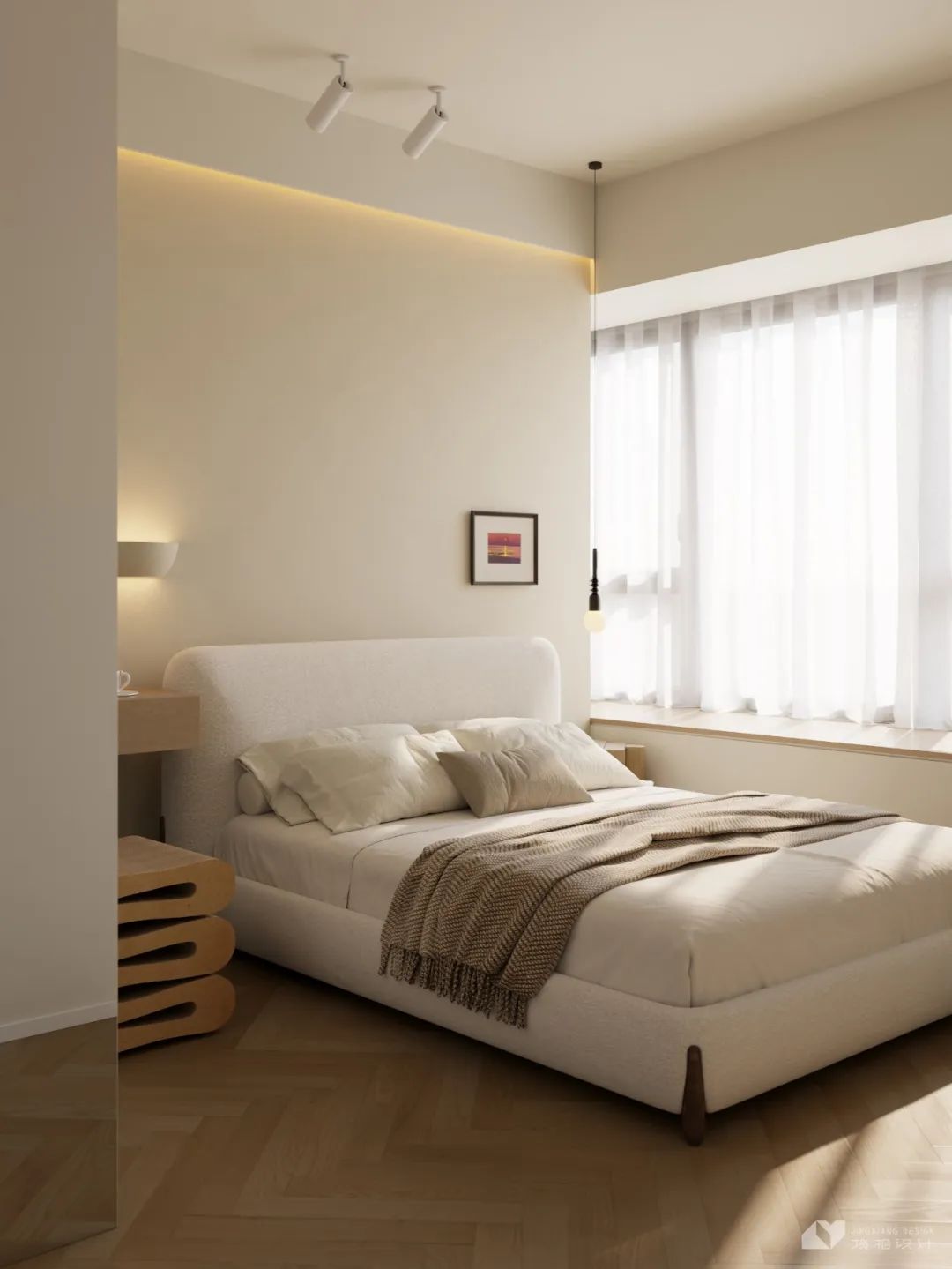 深圳润樾山花园 · 自然舒适的现代家居设计丨中国深圳丨境相设计-40