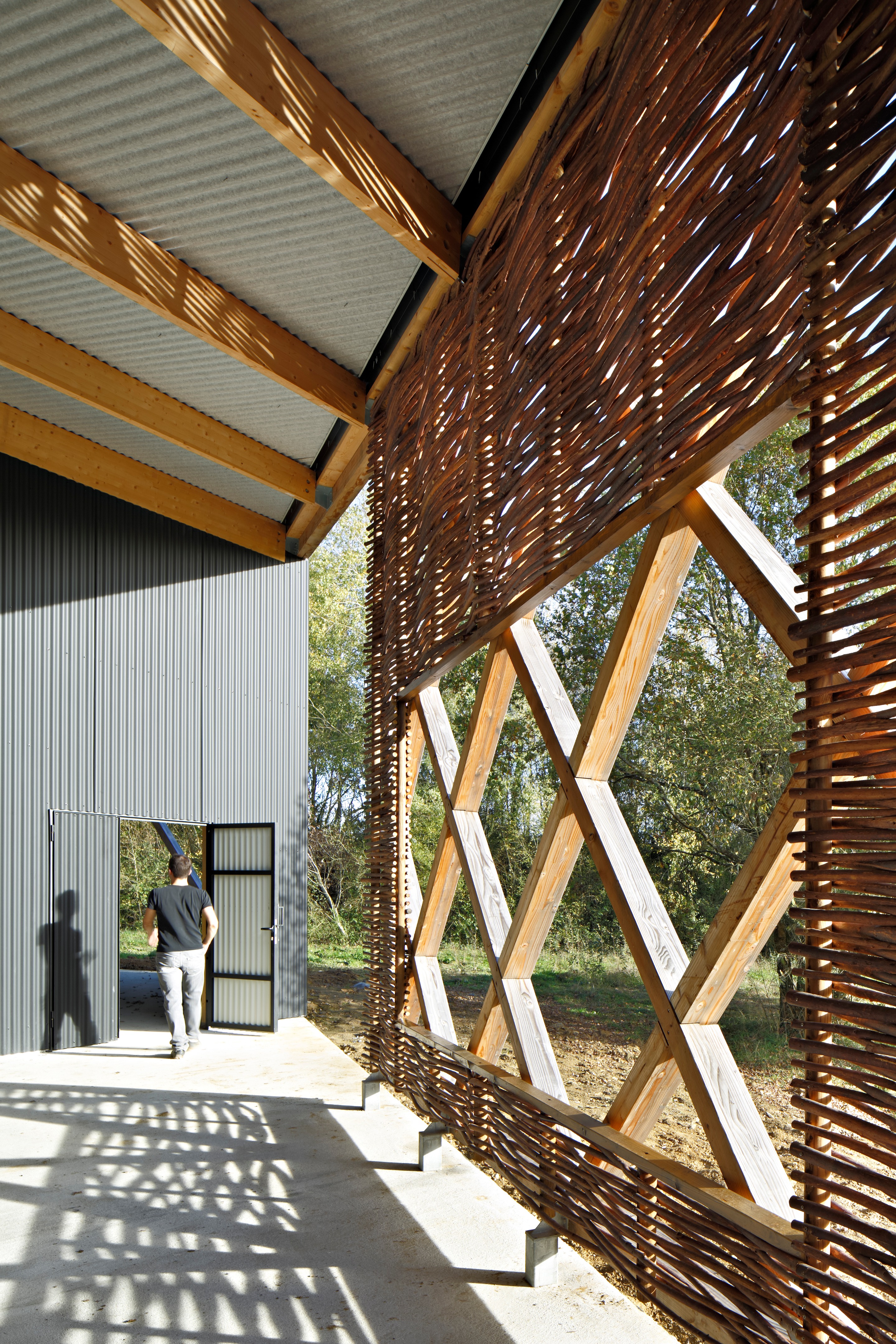 校园绿意 · 蔬菜加工车间与教学结合的设计-53