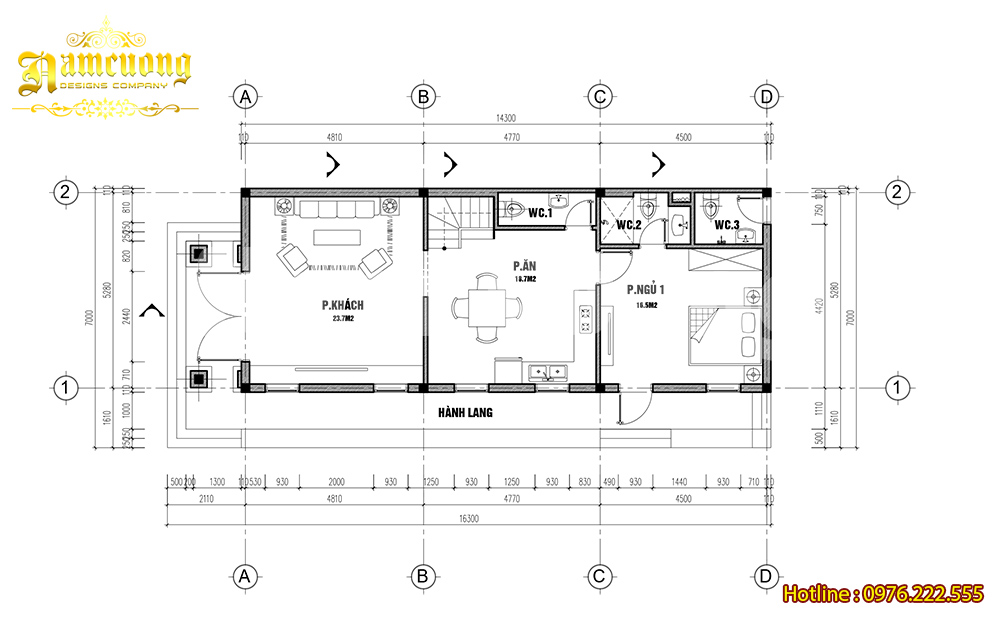 海防市美丽三层楼教堂建筑设计 · 南聪建筑设计与施工公司-11