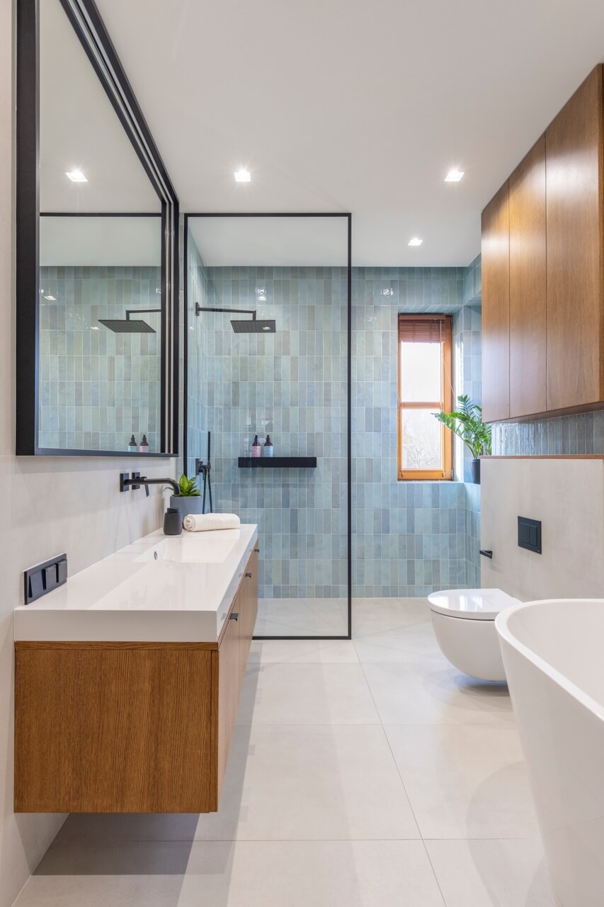 Eklektyczne wnętrza willi w podwarszawskim Konstancinie - projekt nieruchomości z rynku wtórnego - PLN Design-2