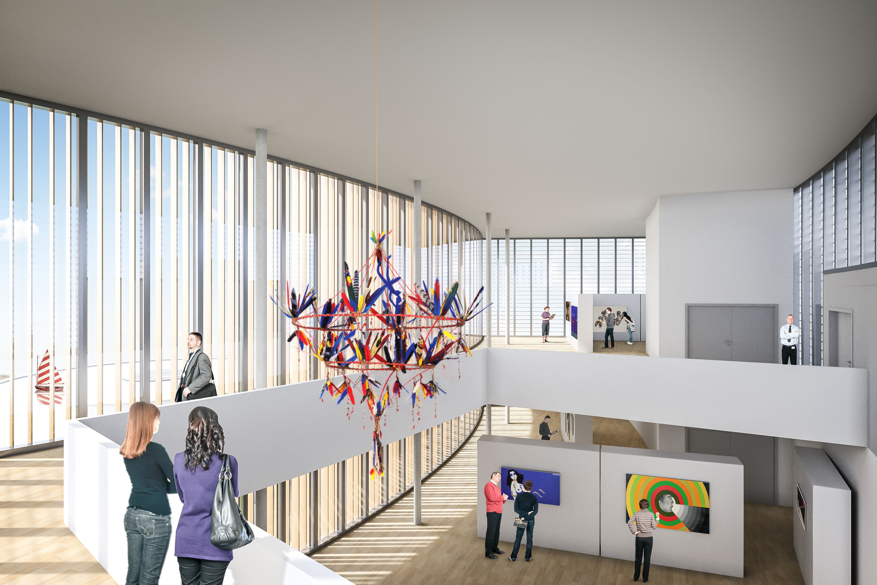 比利时 Namur 文化中心改造 | 自然通风与室内设计的完美结合-99