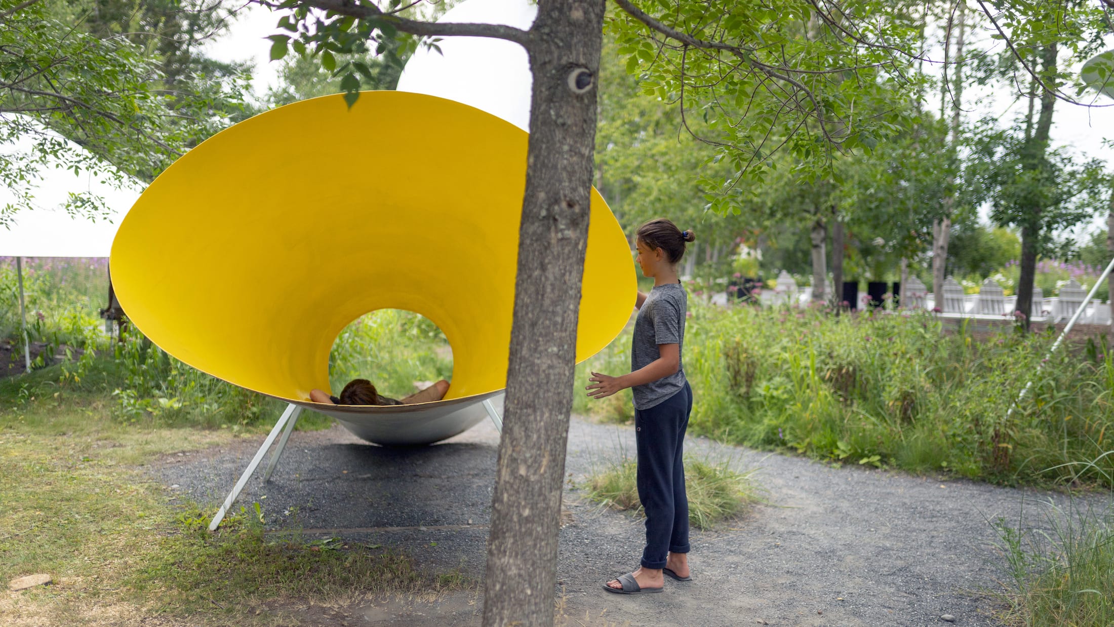 2019 加拿大国际花园节 | 彩色“岩石”结构装置引人入胜-81