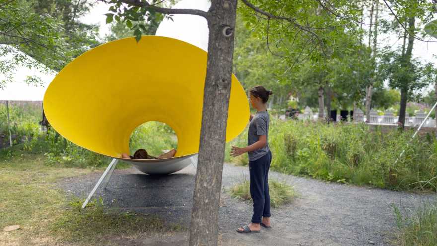 2019 加拿大国际花园节 | 彩色“岩石”结构装置引人入胜-81