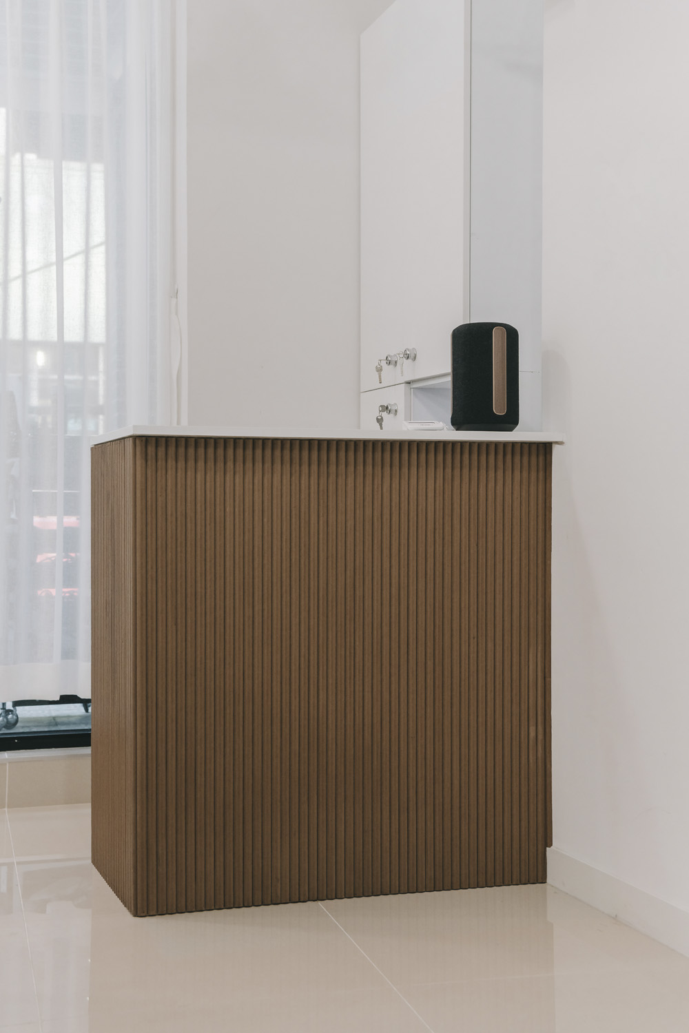 白色简约之美，12 平米美容院的华丽转身-13