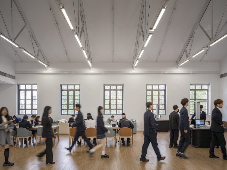 上海商学院漕宝路校区改造项目丨中国上海丨gmp Architects-23