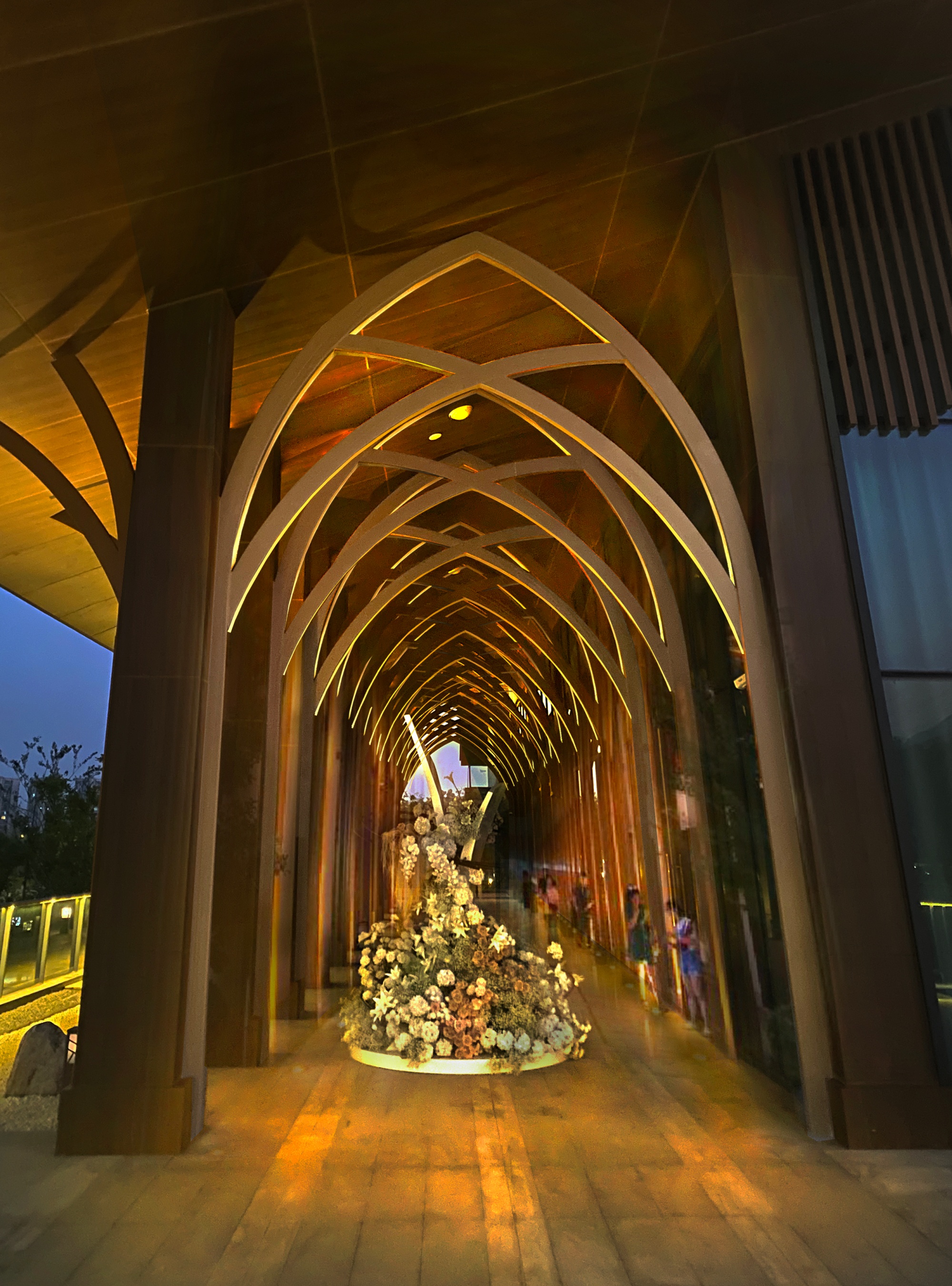 杭州桃花湖公园夜景灯光亮化丨中国杭州-18