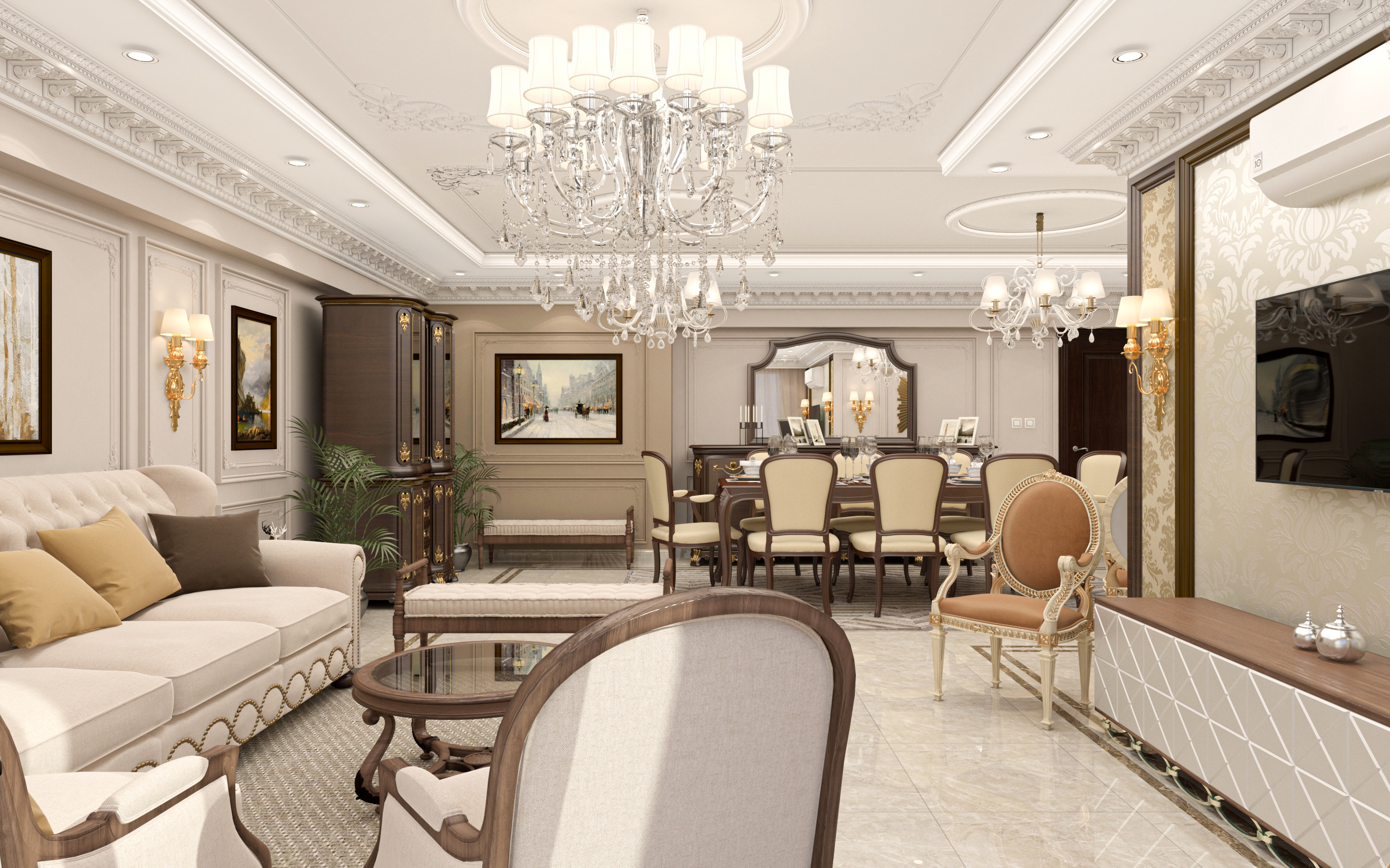 CLASSIC | Reception & dining area-5