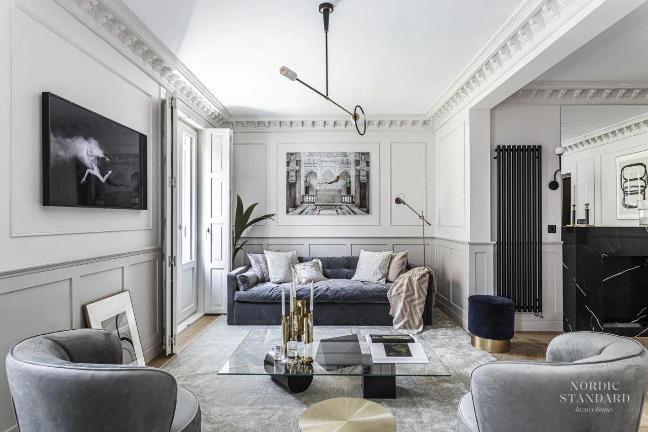 巴黎公寓设计丨法国巴黎-2