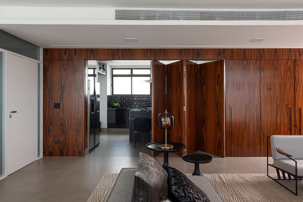 巴西 SP 公寓 DDZ · 木质魅力与现代设计的完美结合-3