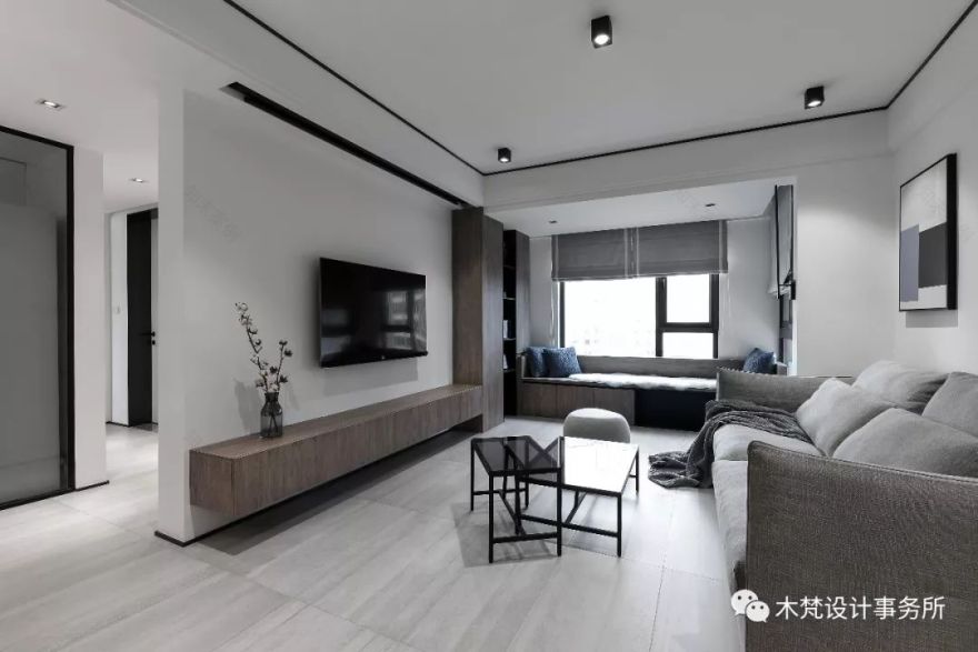 《春风·习》- 现代简约婚房,80㎡小两居的收纳艺术-22