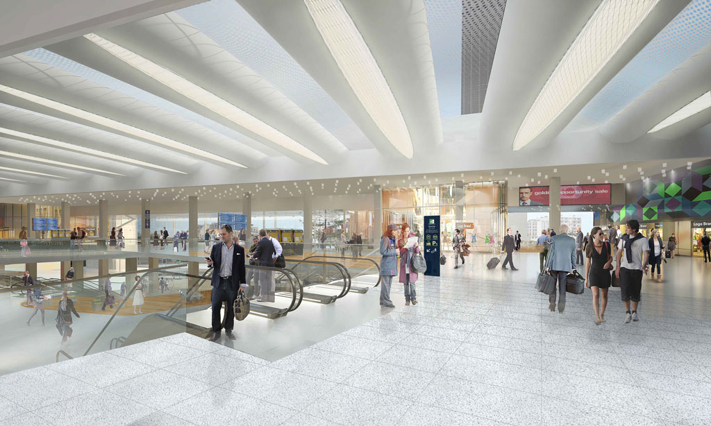 巴黎蒙帕纳斯火车站购物中心改造-12