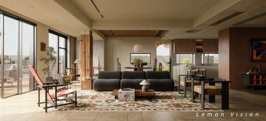 中古风室内设计案例集丨中国沈阳丨鱼 ER,安森视觉,鸿烨表现,笑笑表现,hao123 集锦,桃子甜茶等-62