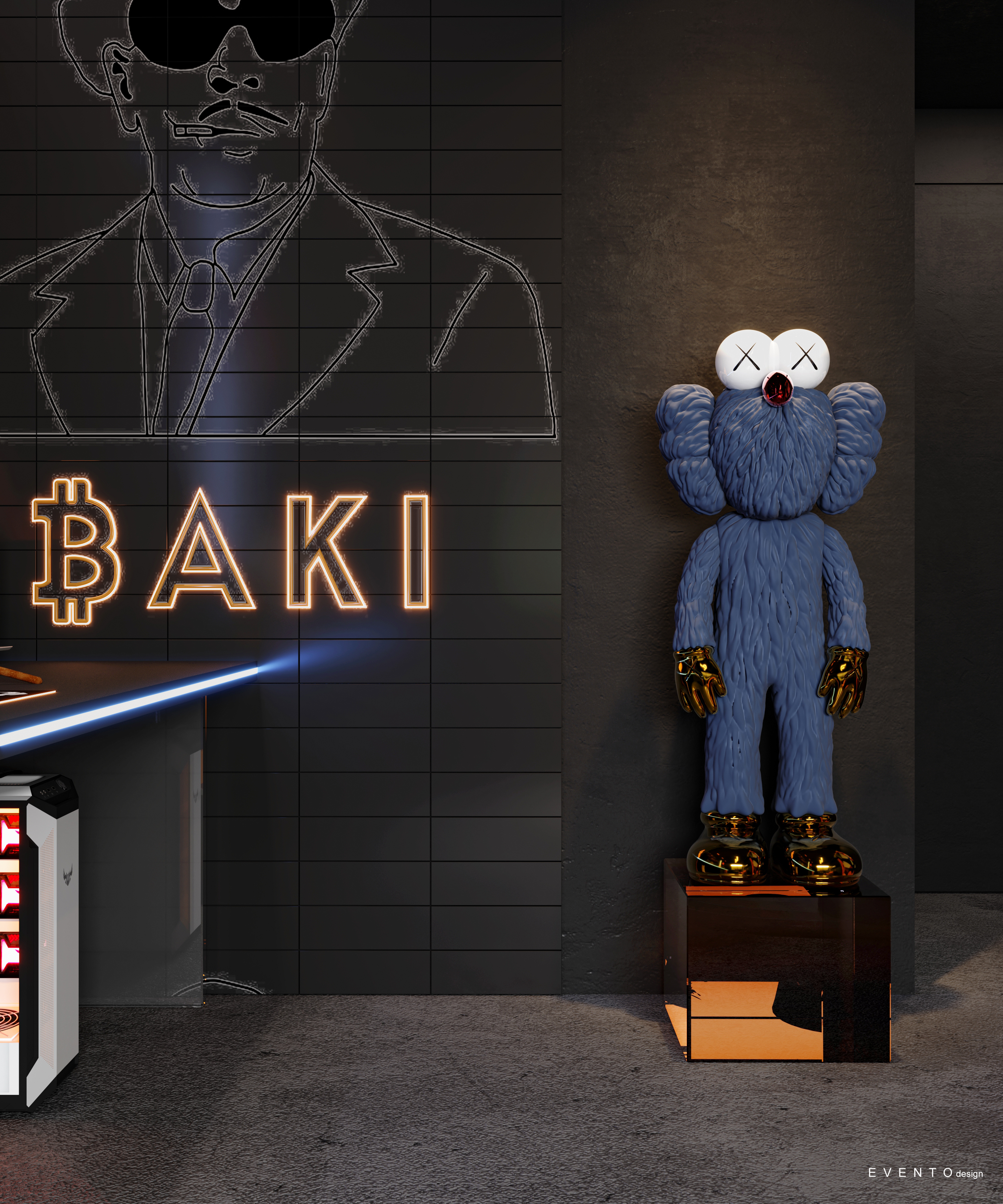 Graphic designer gaming room-12