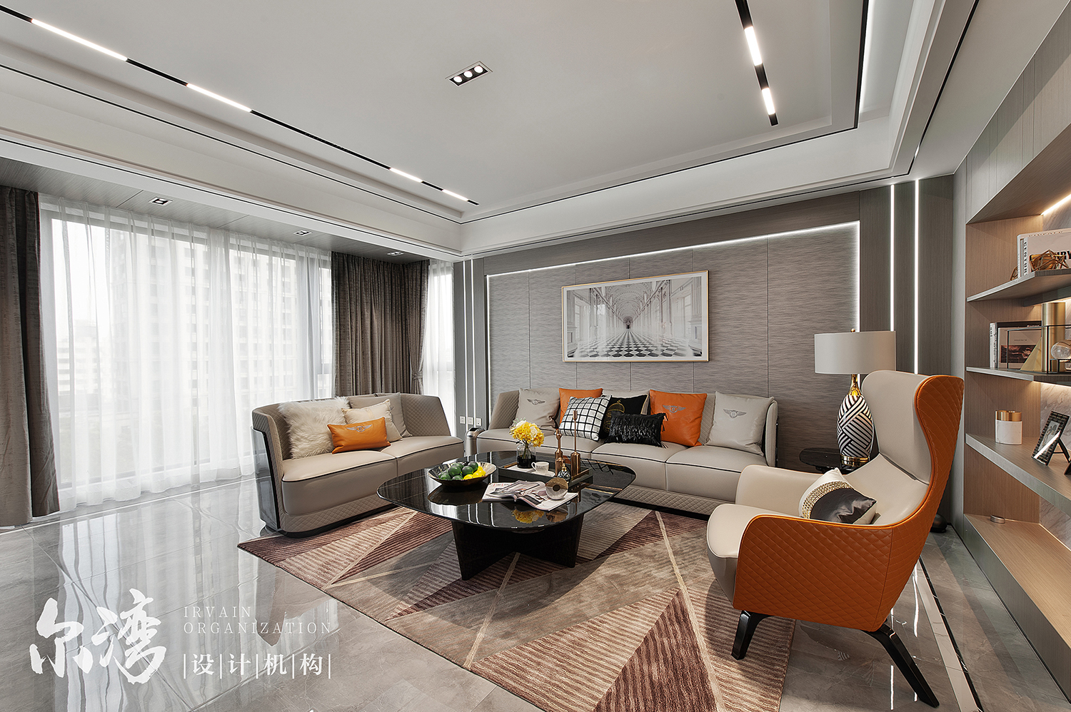 轻奢晨曦 · 90 后夫妻的现代家居生活态度丨尔湾设计机构-11