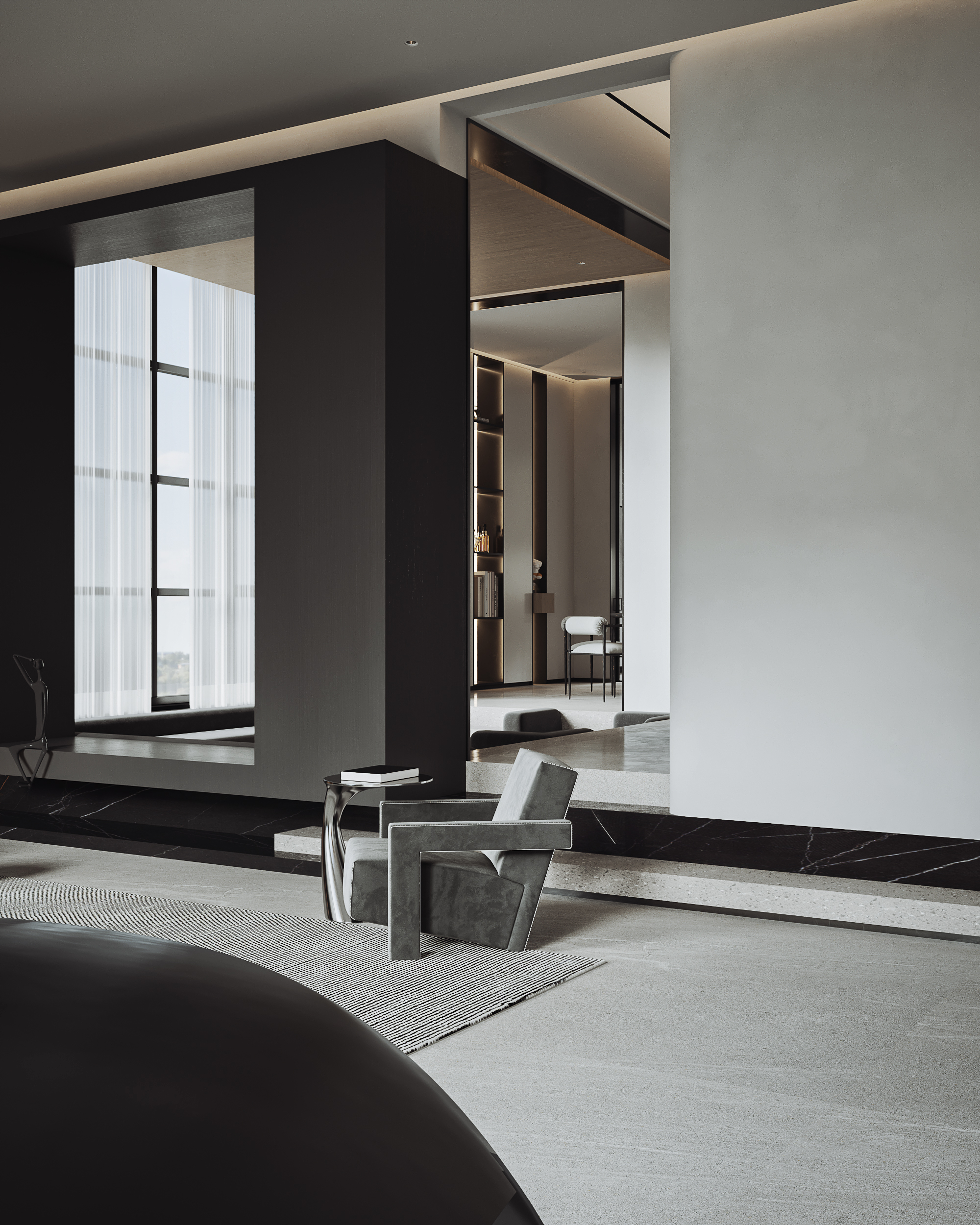 现代极简别墅-31