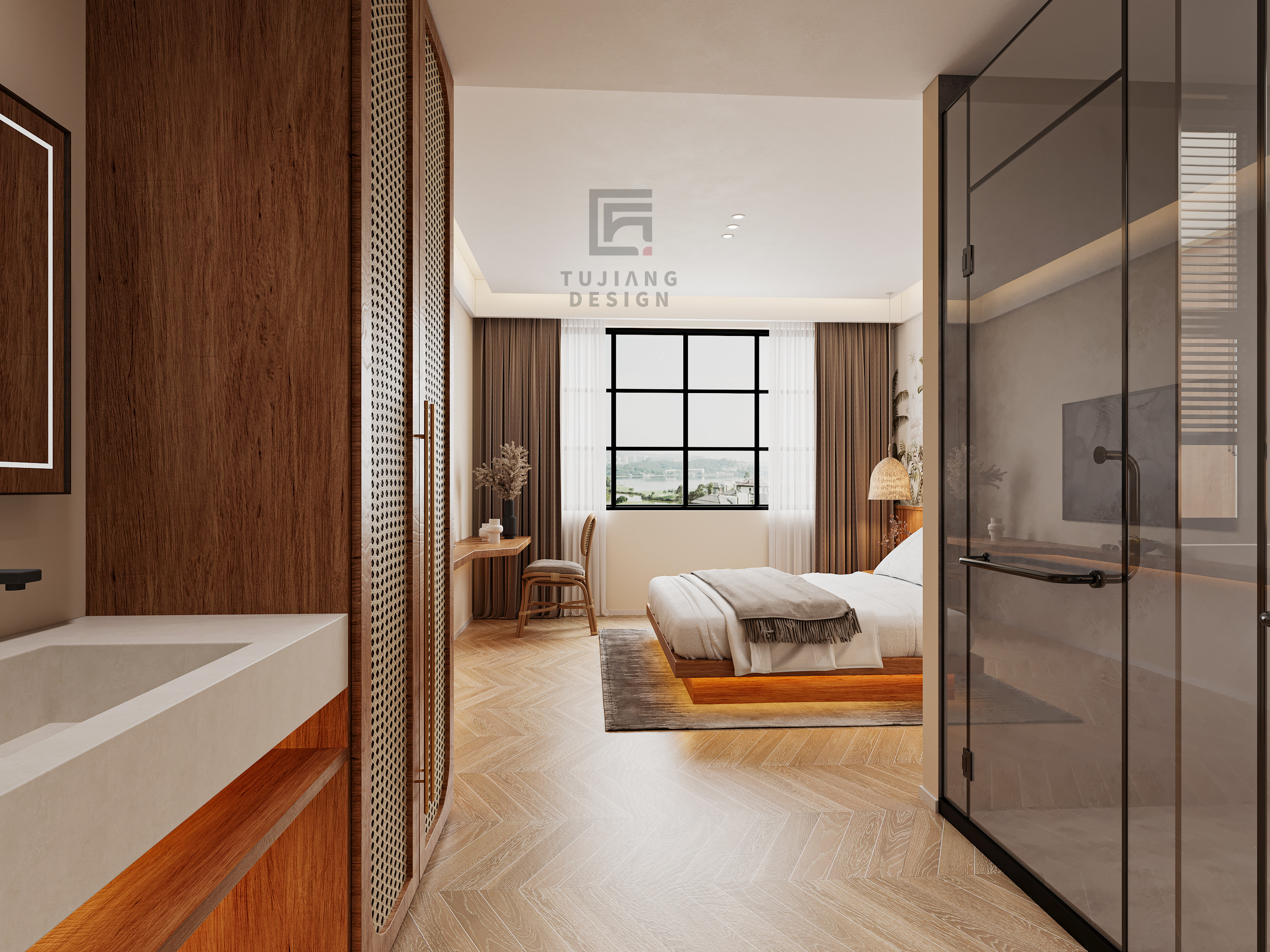 民宿设计 | 亦土亦洋，却让人想一住再住-4