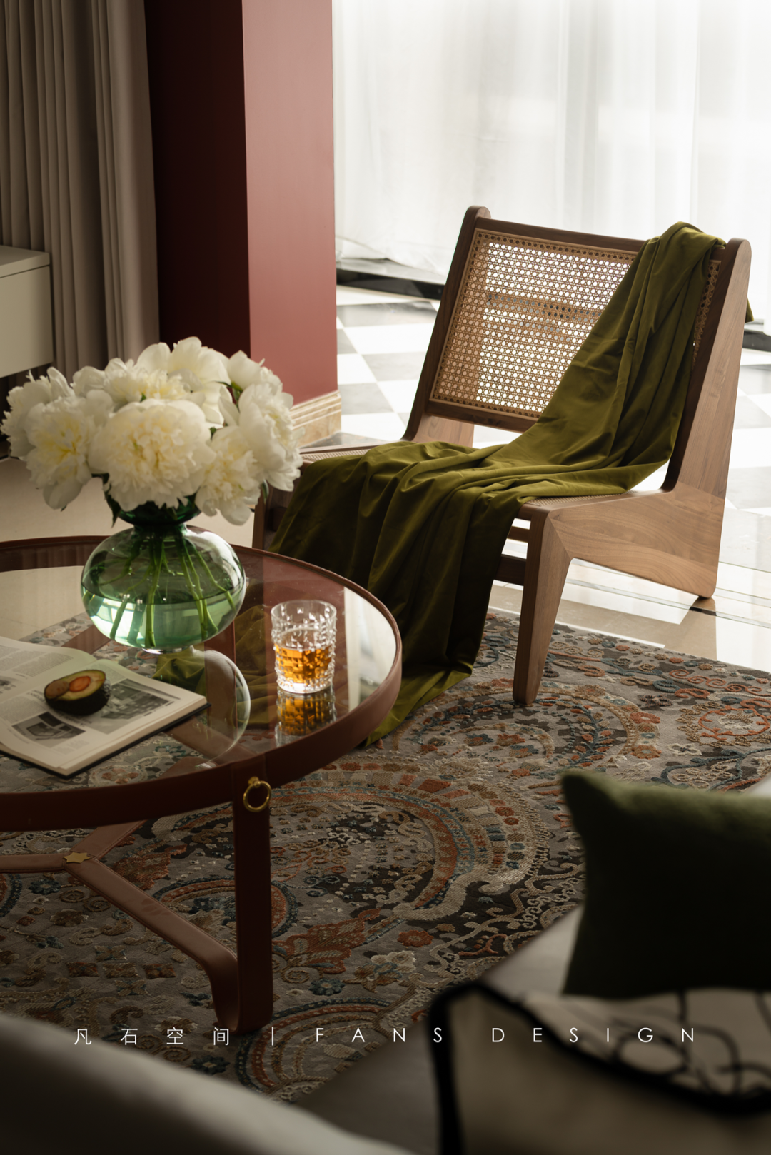 成都高新怀旧轻奢住宅设计丨中国成都丨成都凡石空间设计-30